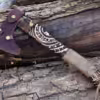 Handmade viking Berserker Battle axe - Image 4