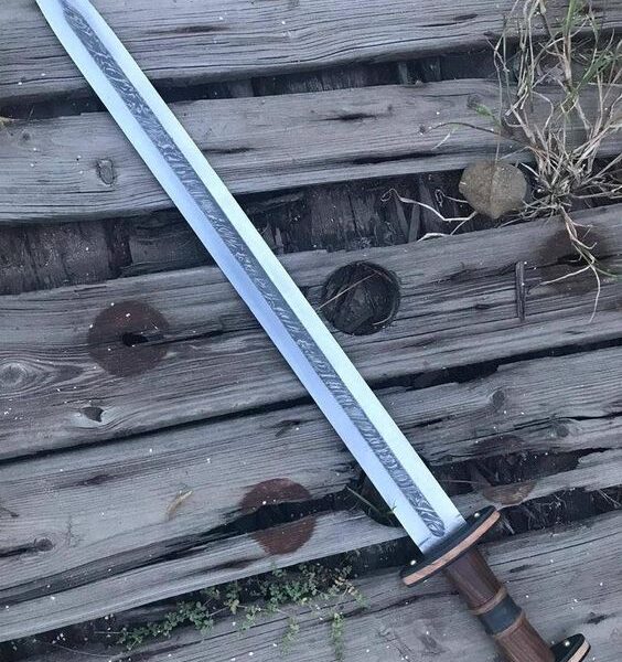Beautiful Hand Forged Viking Sword, Viking Armor,Viking Costume Helmet, Master Sword, Sword Necklace, Viking Weapon