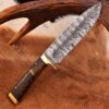 Handmade Damascus Steel Hunting Skinner Survival Knife For camping & Outdoor - Image 5