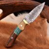 Handmade Damascus Steel Hunting Skinner Survival Knife For camping & Outdoor - Image 5