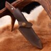 Handmade Damascus Steel Hunting Skinner Survival Knife For camping & Outdoor - Image 6
