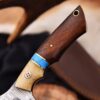Handmade Damascus Steel Hunting Skinner Survival Knife For camping & Outdoor - Image 4