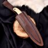 Handmade Scandi Grind Full Tang Bush Craft Knife For camping & Outdoor - Image 6