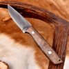 Handmade Carbon Steel Skinner Knife For camping & Outdoor With Leather Sheath - Image 5